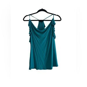 Express spaghetti strap top with beads sizeS